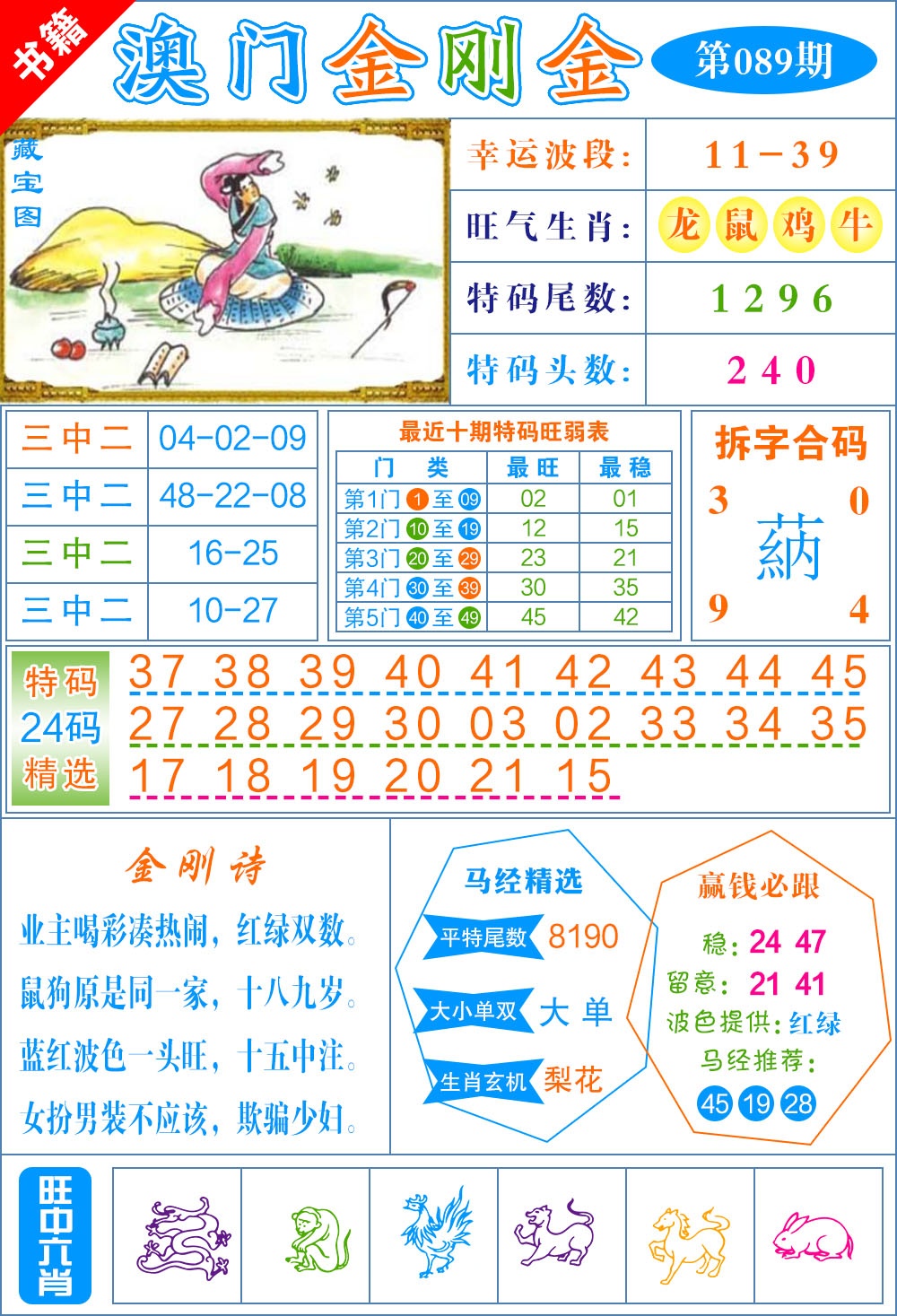 089期澳门金刚金[图]